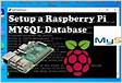 Resolvido instale o mysql raspberry pi no MySQL